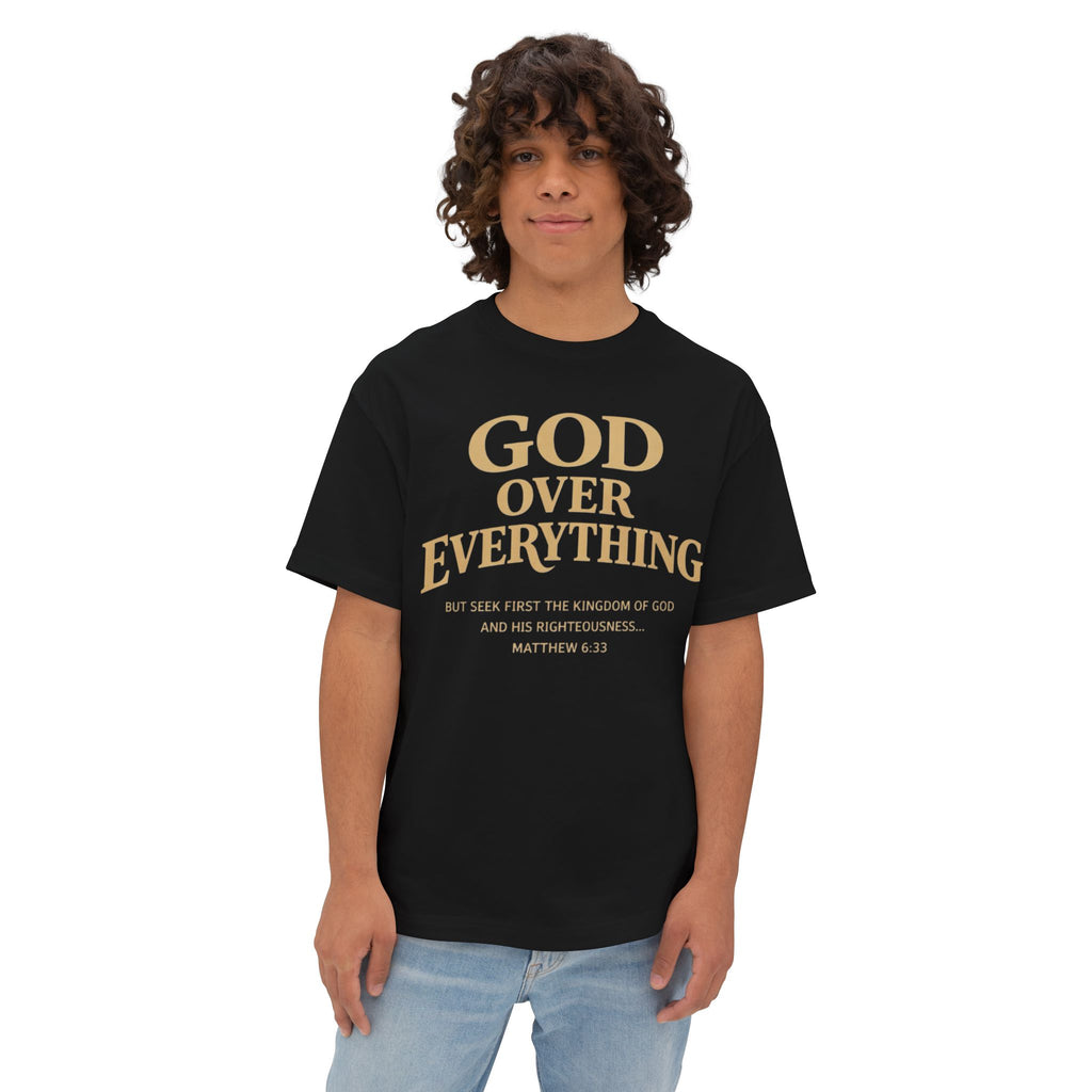 God Over Everything Oversized Tee