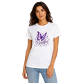 Beautiful Purple Butterfly Women's Tee