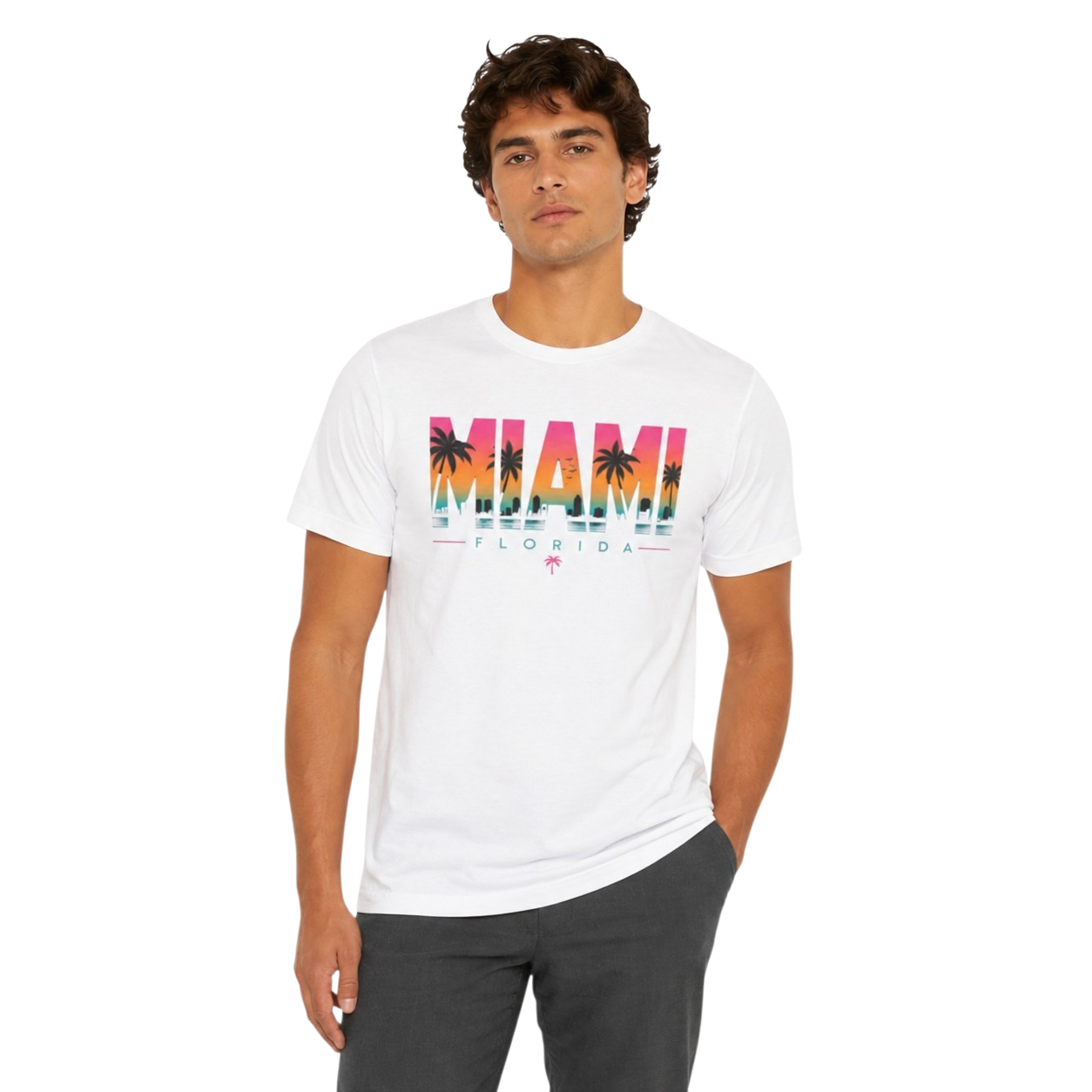 Miami Florida Palm Beach Tee