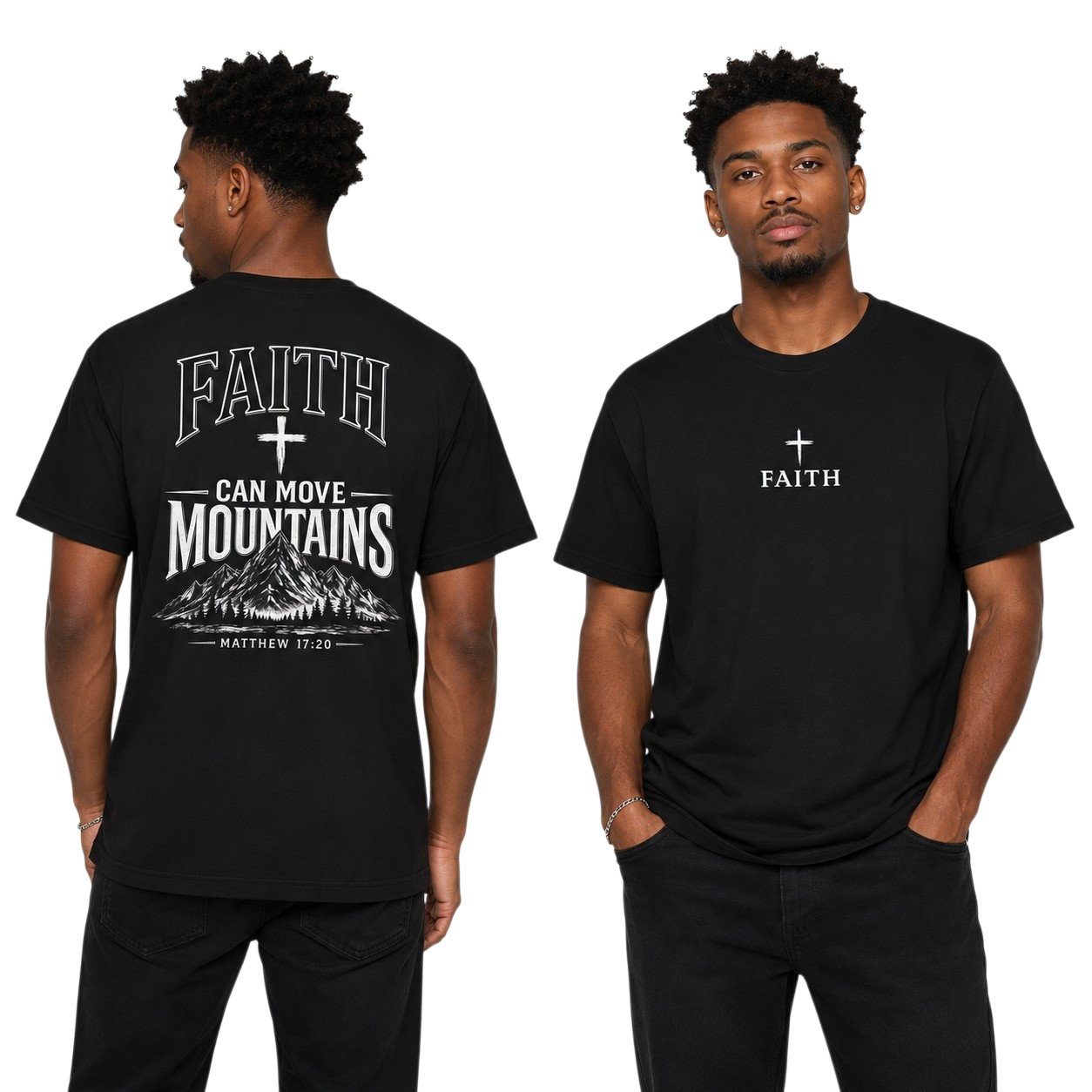 Faith Can Move Mountains Tee