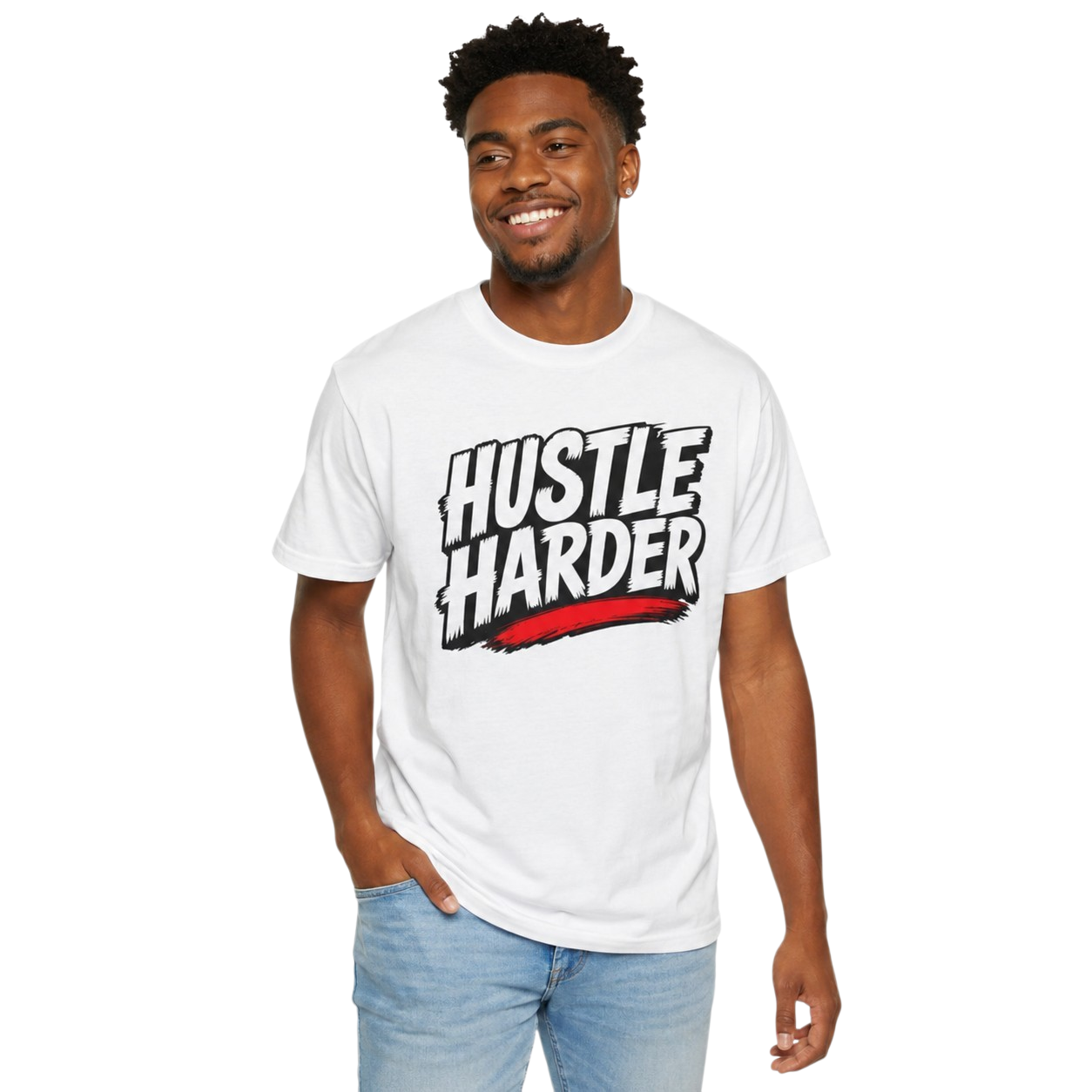 Hustle Harder Tee