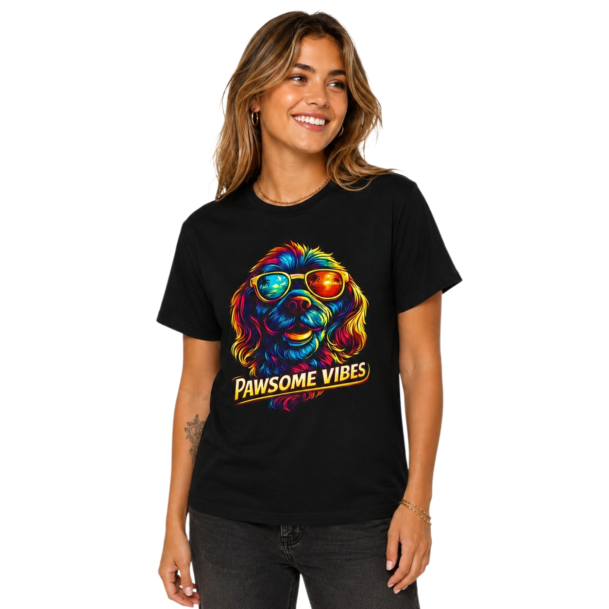 Pawsome Vibes Tee